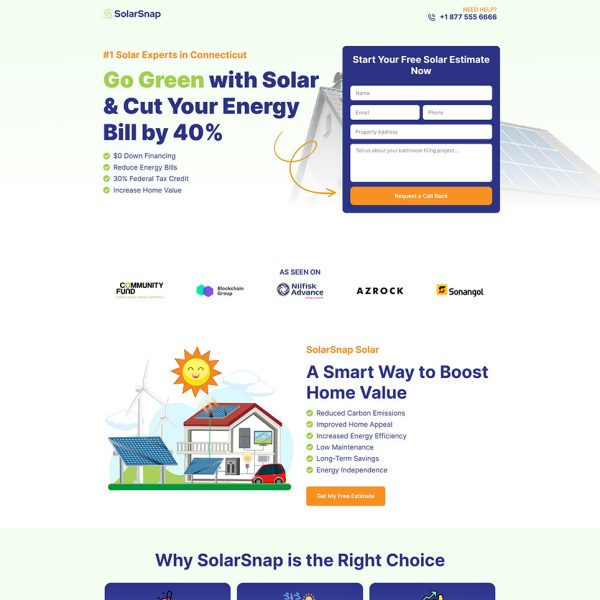 SolarSnap - Solar Installation Services Landing Page 57